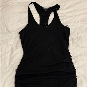 Express Black Women's Ruched Tank Dress • Size S